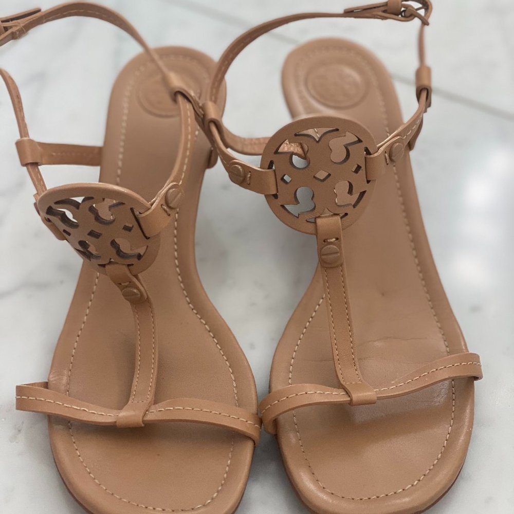 Tory Burch Camel Wedge